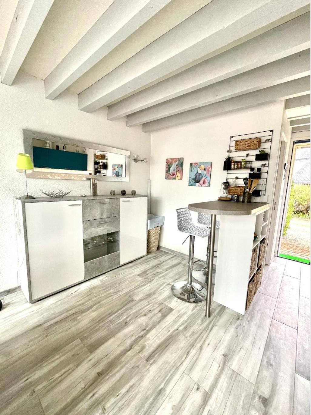 Jolie Petite Maison A 500M De La Plage D'Erdeven Bagian luar foto