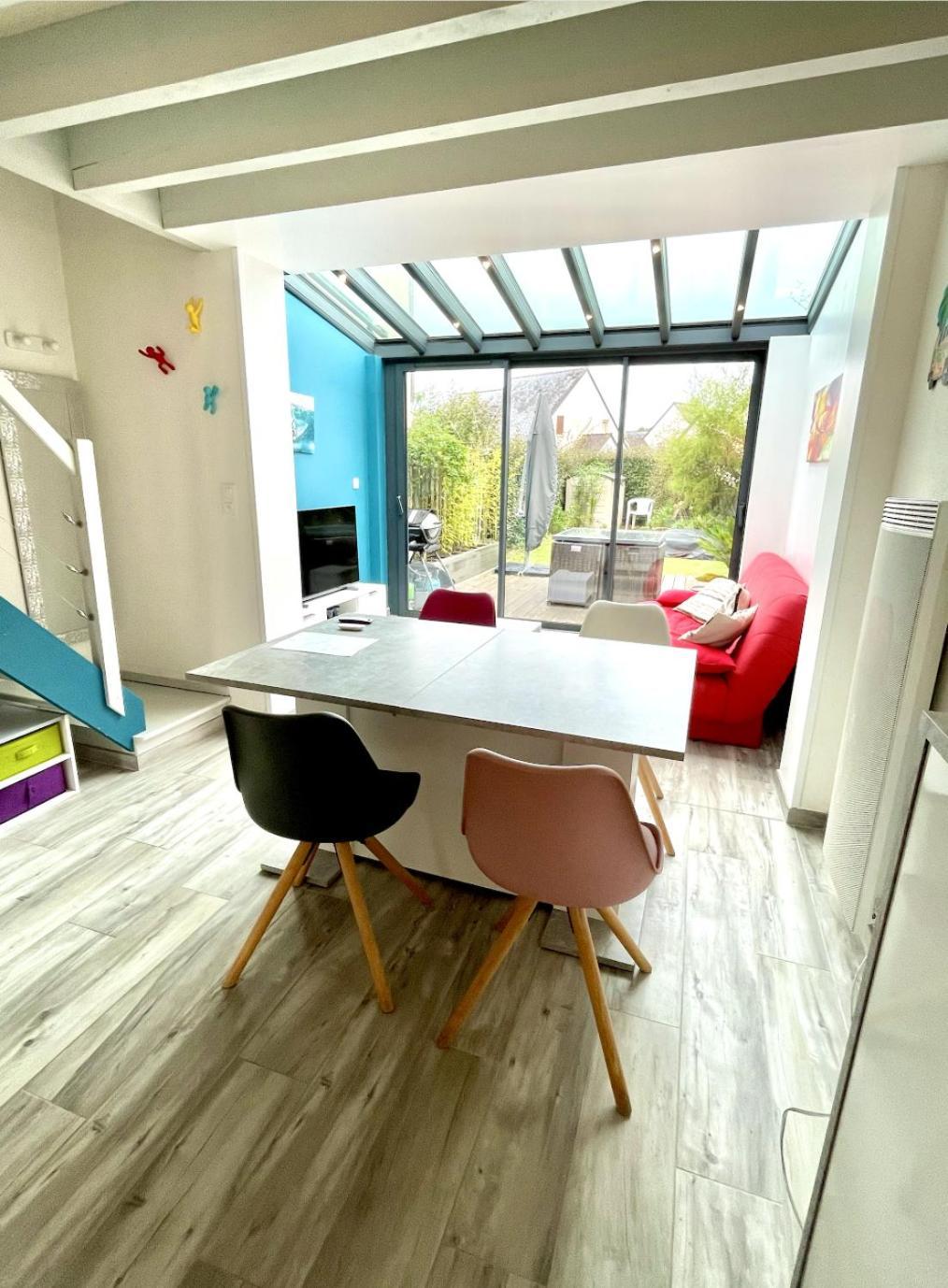 Jolie Petite Maison A 500M De La Plage D'Erdeven Bagian luar foto