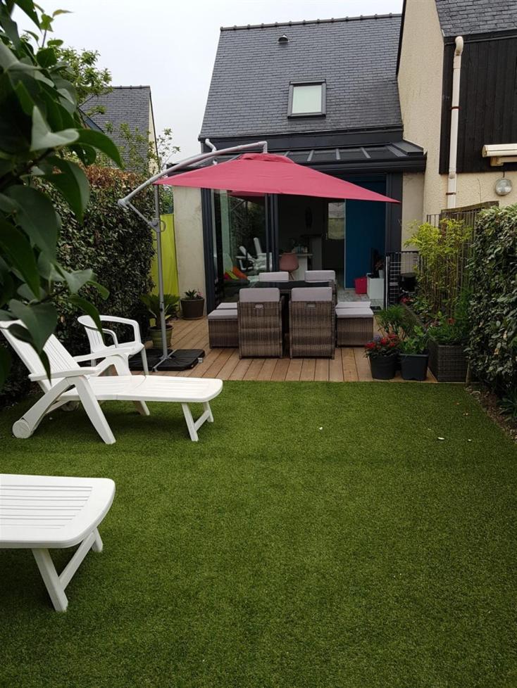 Jolie Petite Maison A 500M De La Plage D'Erdeven Bagian luar foto