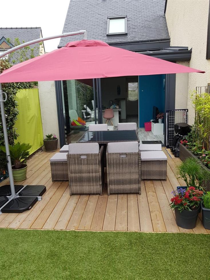 Jolie Petite Maison A 500M De La Plage D'Erdeven Bagian luar foto